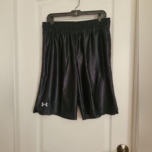 Men's Under Armour Basketball Shorts - Black Size Medium